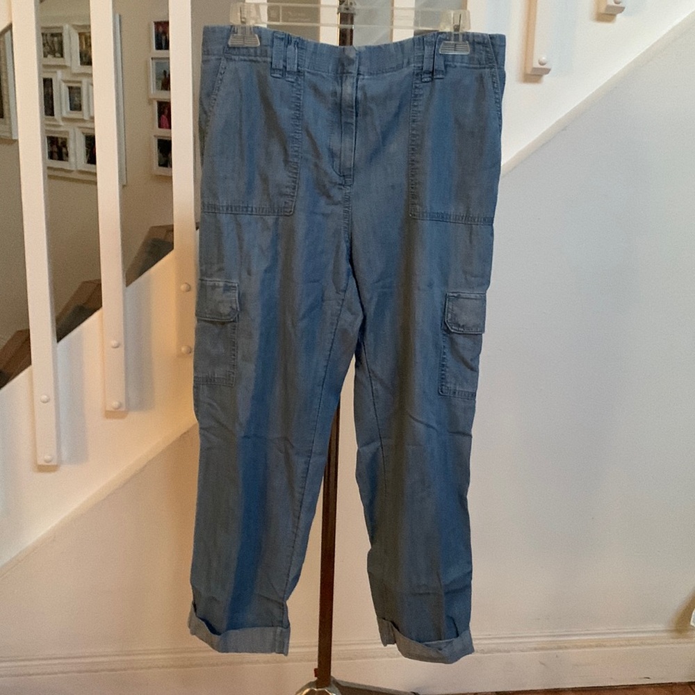 Chico’s Jean Style Crop Cargo Pants